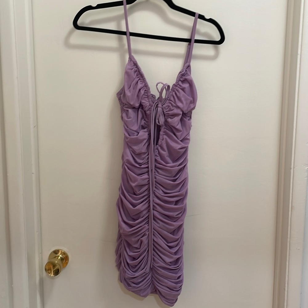 Purple House Of Cb Dress Gem